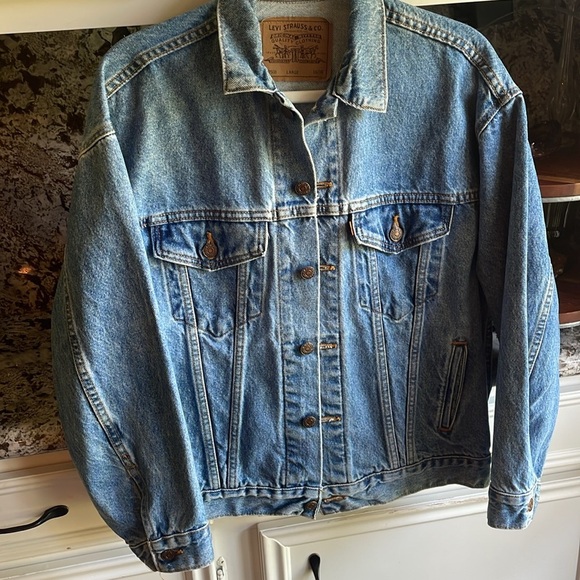 Vintage 90s Orange Tab Levi’s Denim Jacket - Picture 8 of 11